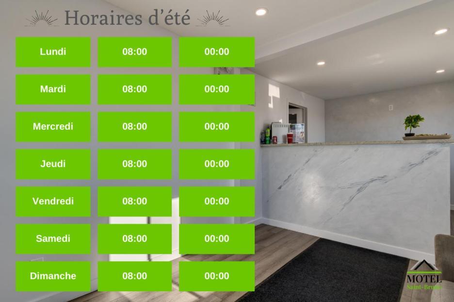 Motel Saint Bruno Exterior foto